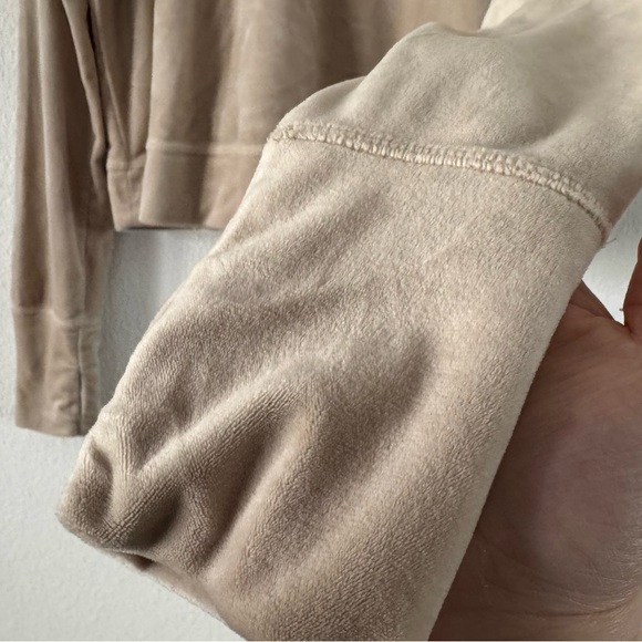 Aerie OFFLINE Velour Oversized Hoodie Lounge Cozy Soft Girl Medium - Picture 6 of 14